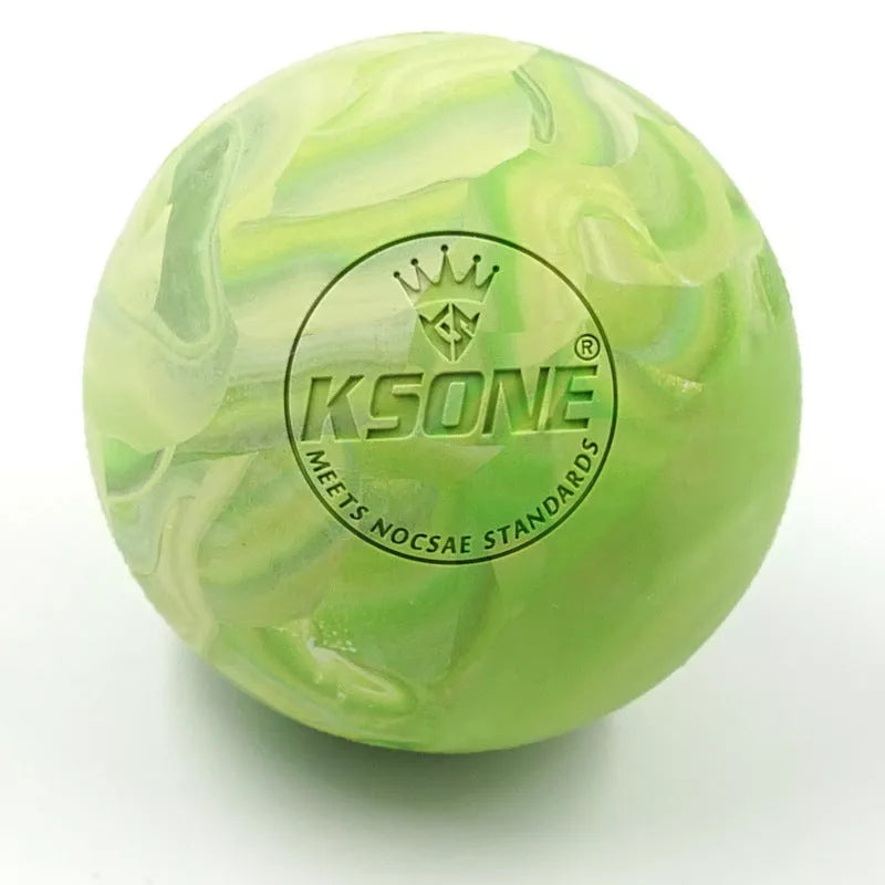 Camouflage Yoga Massage Ball in various colors for deep tissue relief