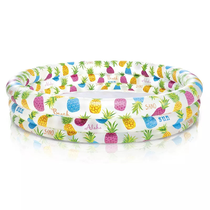 Inflatable Aquarium Pool Set for children with ocean balls and swimming ring