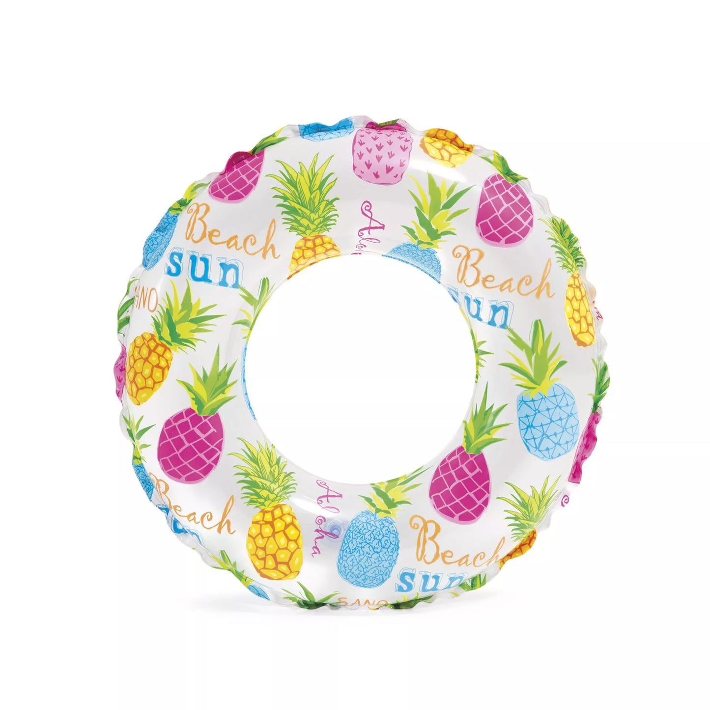 Inflatable Aquarium Pool Set for children with ocean balls and swimming ring