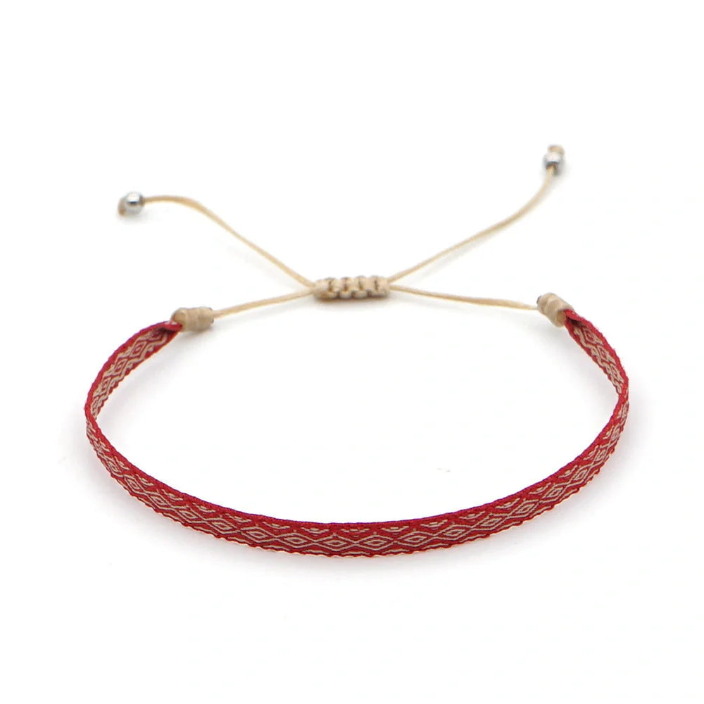 Elegant bohemian-inspired handcrafted bracelet with intricate webbing design, showcasing Spanish vintage and Nepalese ethnic influences