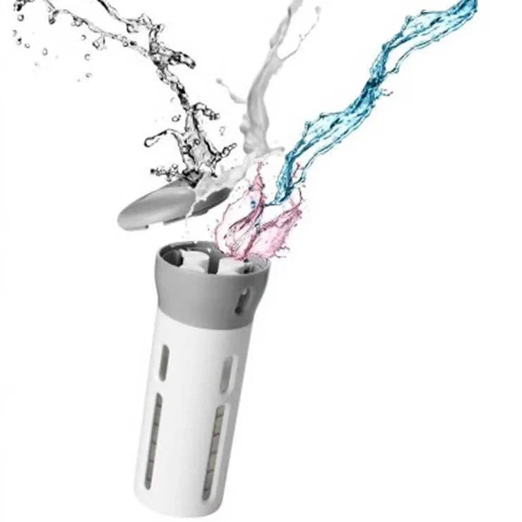 4-in-1 travel bottling set with four 12ml bottles measuring 48×48×133mm