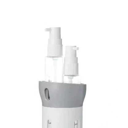 4-in-1 travel bottling set with four 12ml bottles measuring 48×48×133mm