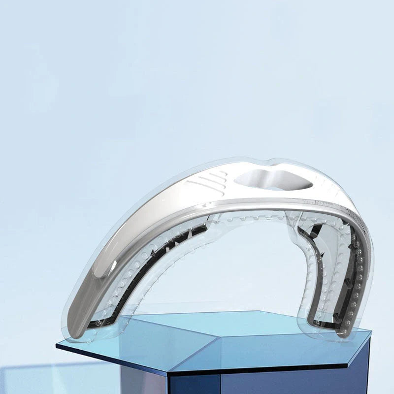 Anti-snoring device braces apnea guard in black and white options