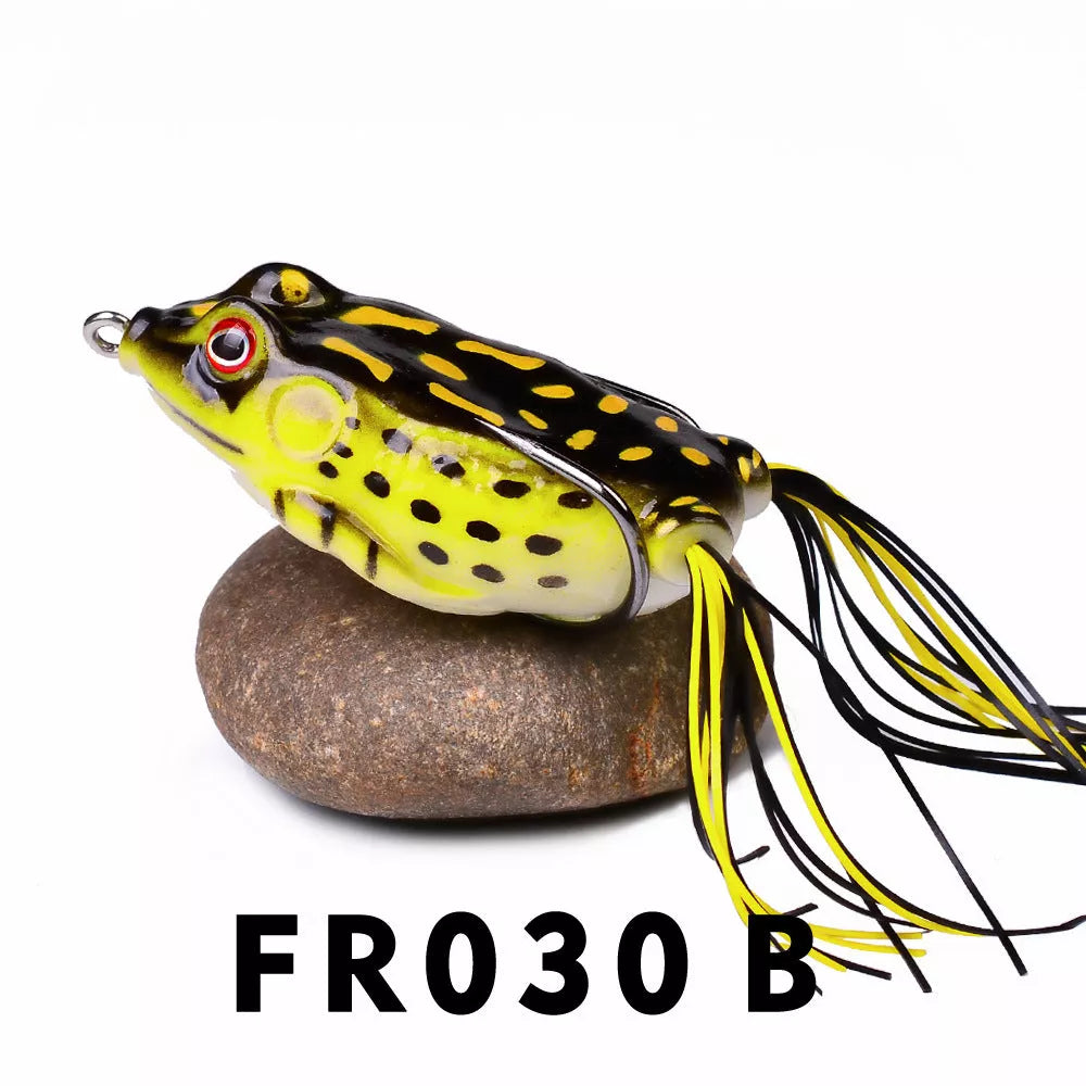 Thunder Frog Simulation Fake Bait in various colors for bass fishing