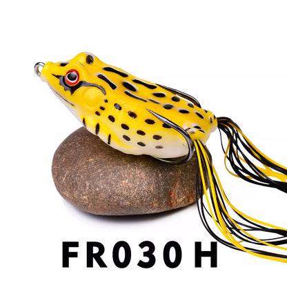 Thunder Frog Simulation Fake Bait in various colors for bass fishing