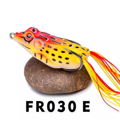 Thunder Frog Simulation Fake Bait in various colors for bass fishing