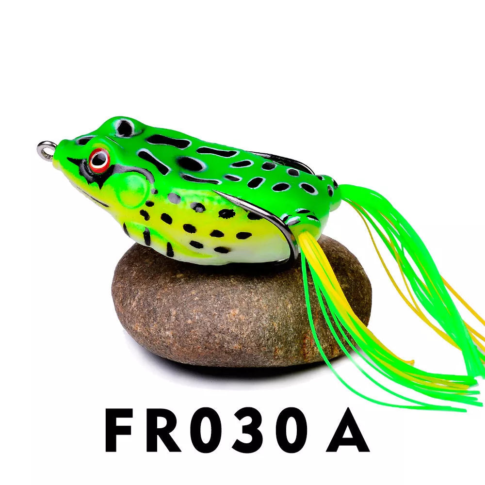Thunder Frog Simulation Fake Bait in various colors for bass fishing