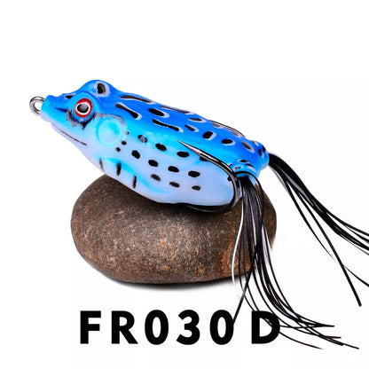 Thunder Frog Simulation Fake Bait in various colors for bass fishing
