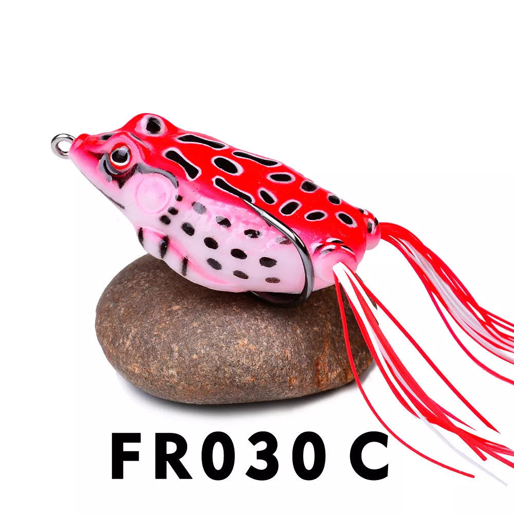 Thunder Frog Simulation Fake Bait in various colors for bass fishing