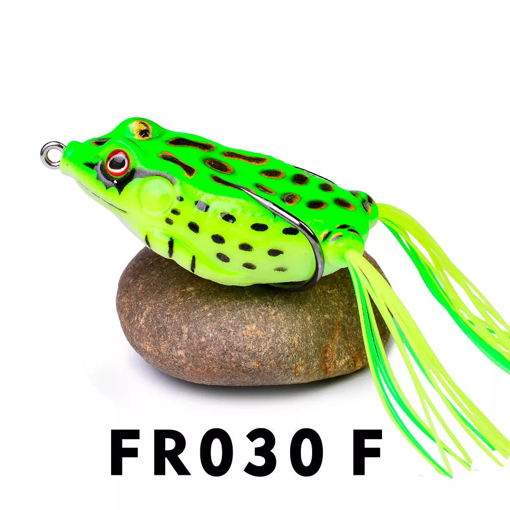 Thunder Frog Simulation Fake Bait in various colors for bass fishing
