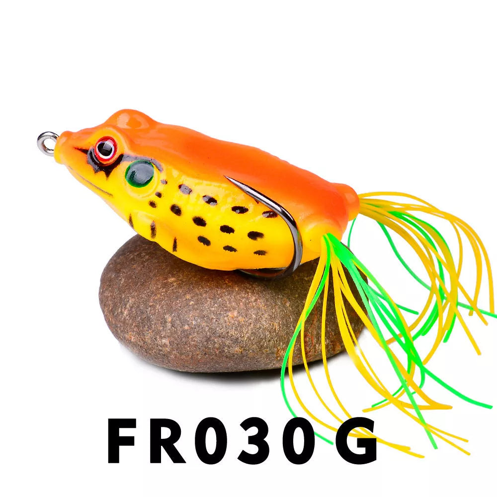 Thunder Frog Simulation Fake Bait in various colors for bass fishing