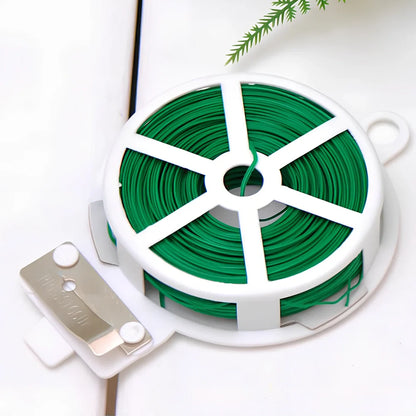 Succulent gardening tools set showing tweezers, spray bottle, sprouting tray, and bundling lines for plant care