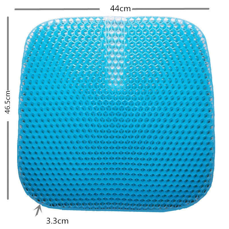 Breathable Honeycomb Car Seat Cushion with TPE Gel for enhanced comfort and support