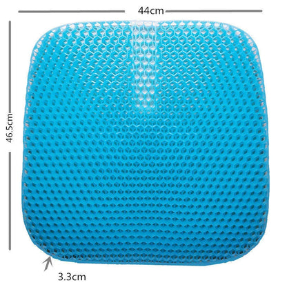 Breathable Honeycomb Car Seat Cushion with TPE Gel for enhanced comfort and support
