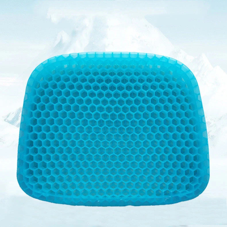 Breathable Honeycomb Car Seat Cushion with TPE Gel for enhanced comfort and support