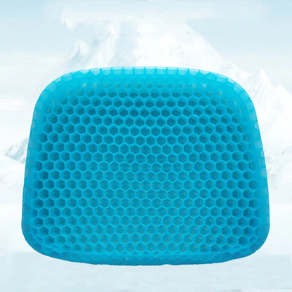 Breathable Honeycomb Car Seat Cushion with TPE Gel for enhanced comfort and support