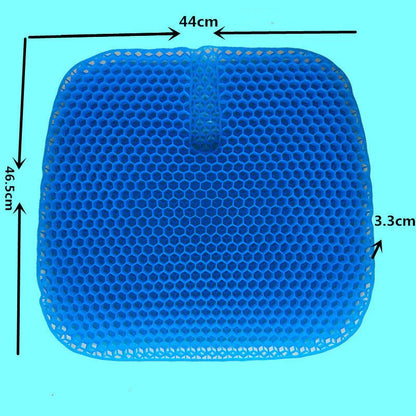 Breathable Honeycomb Car Seat Cushion with TPE Gel for enhanced comfort and support