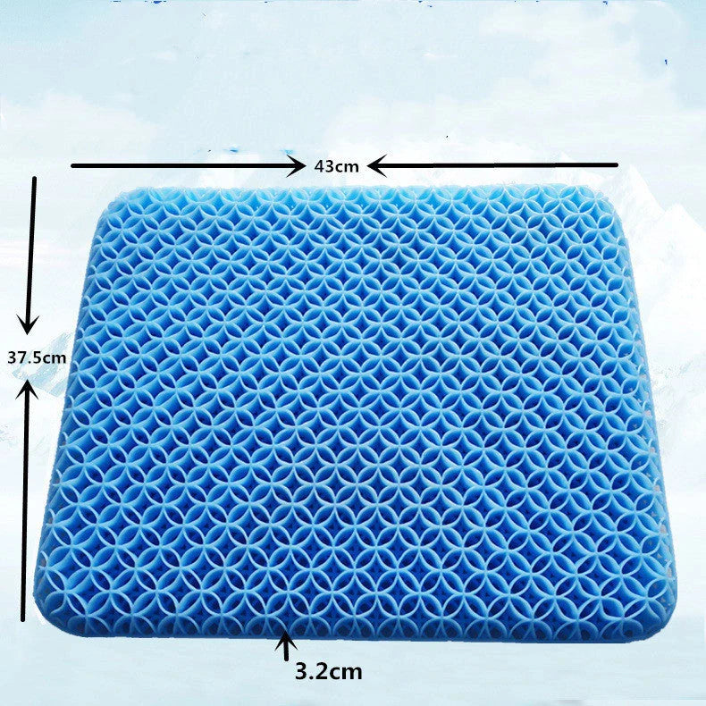 Breathable Honeycomb Car Seat Cushion with TPE Gel for enhanced comfort and support