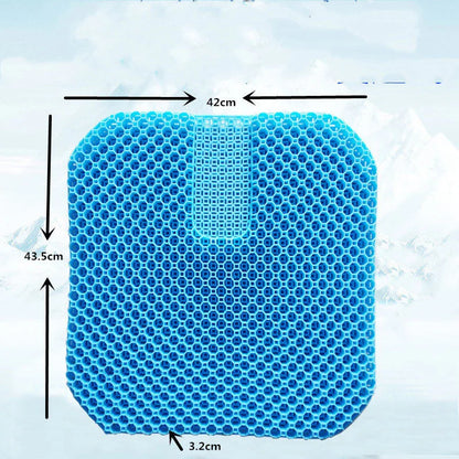 Breathable Honeycomb Car Seat Cushion with TPE Gel for enhanced comfort and support