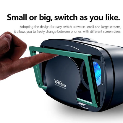 Premium Virtual Reality Headset for Smartphones with Adjustable Headset, 120-Degree Panoramic View, and Smartphone Compatibility