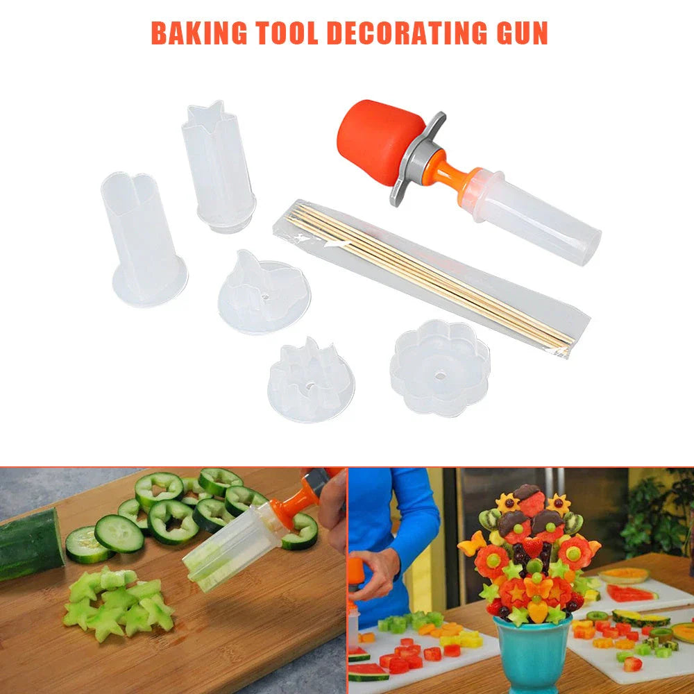 Premium fruit and vegetable carving tool with innovative design for creating beautiful garnishes and decorations