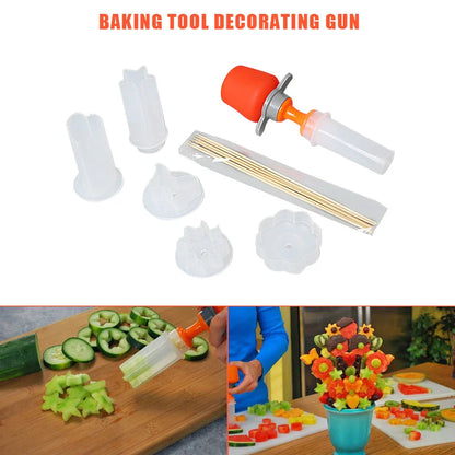 Premium fruit and vegetable carving tool with innovative design for creating beautiful garnishes and decorations