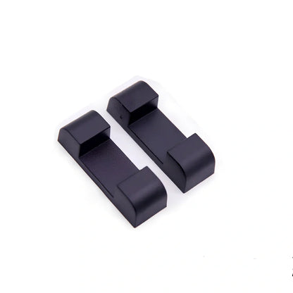 Black 11x11cm suspended 3D floating display frame holder with square base for coins and gems