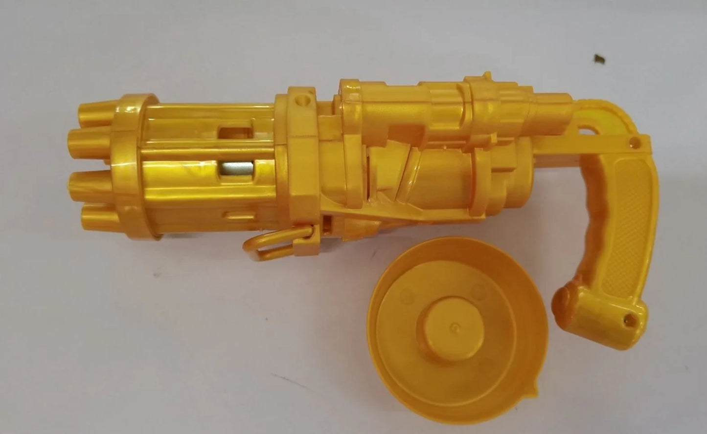 Colorful bubble blower machine toy for kids with various color options and bubble solution