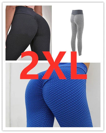 Premium seamless plaid yoga leggings for women in a variety of vibrant colors and sizes