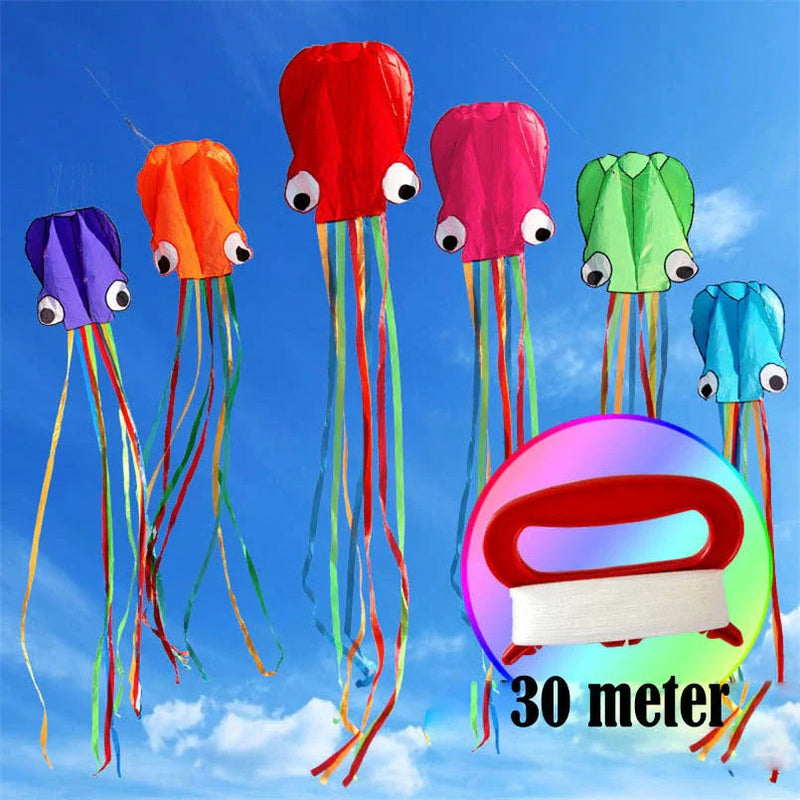 Hhomeenjoy Premium Octopus Kite - Soaring Fun for All Ages