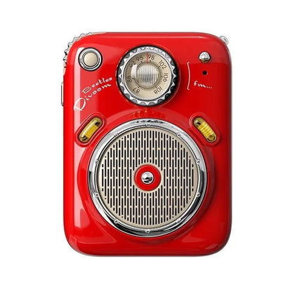 Compact FM Four in One Bluetooth Speaker and Smart Radio in choice of four colours