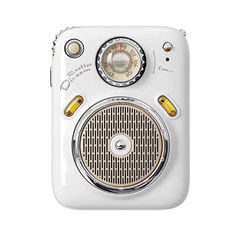 Compact FM Four in One Bluetooth Speaker and Smart Radio in choice of four colours