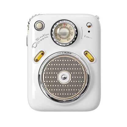 Compact FM Four in One Bluetooth Speaker and Smart Radio in choice of four colours