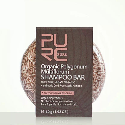 Purc Hand-Extracted Soap bar with natural ingredients for anti-dandruff and oil control