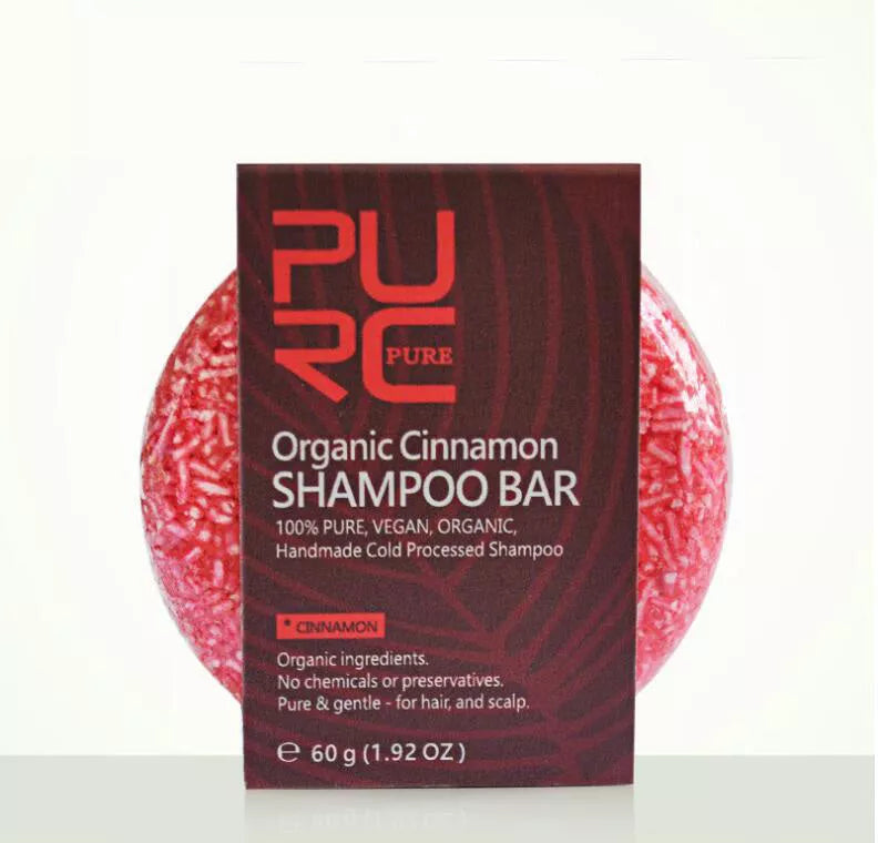 Purc Hand-Extracted Soap bar with natural ingredients for anti-dandruff and oil control