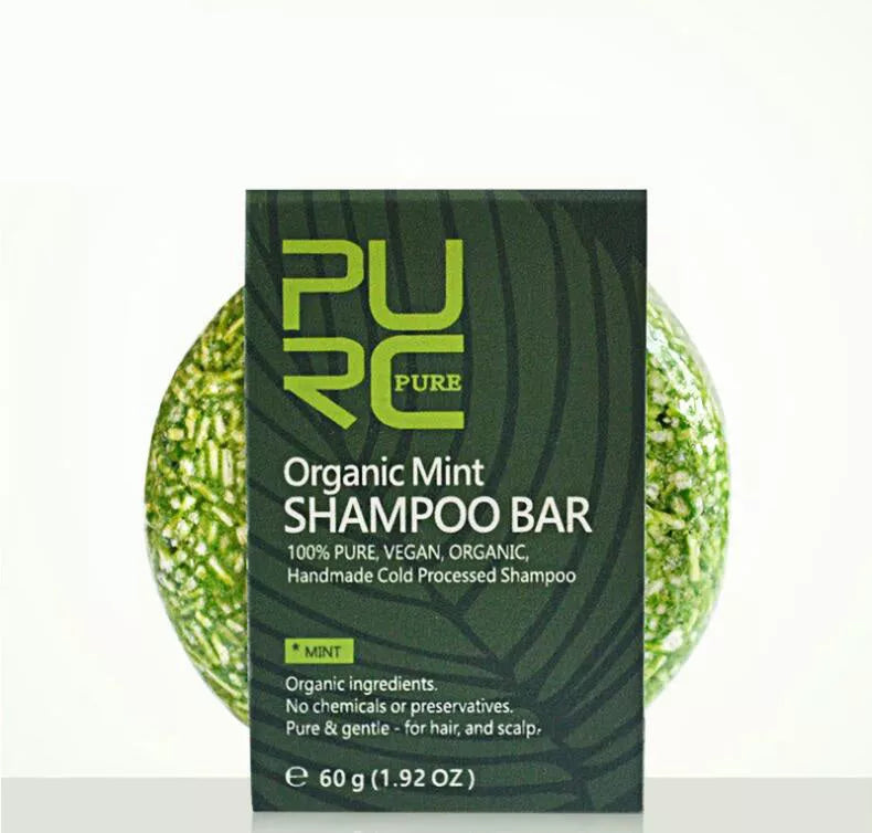 Purc Hand-Extracted Soap bar with natural ingredients for anti-dandruff and oil control