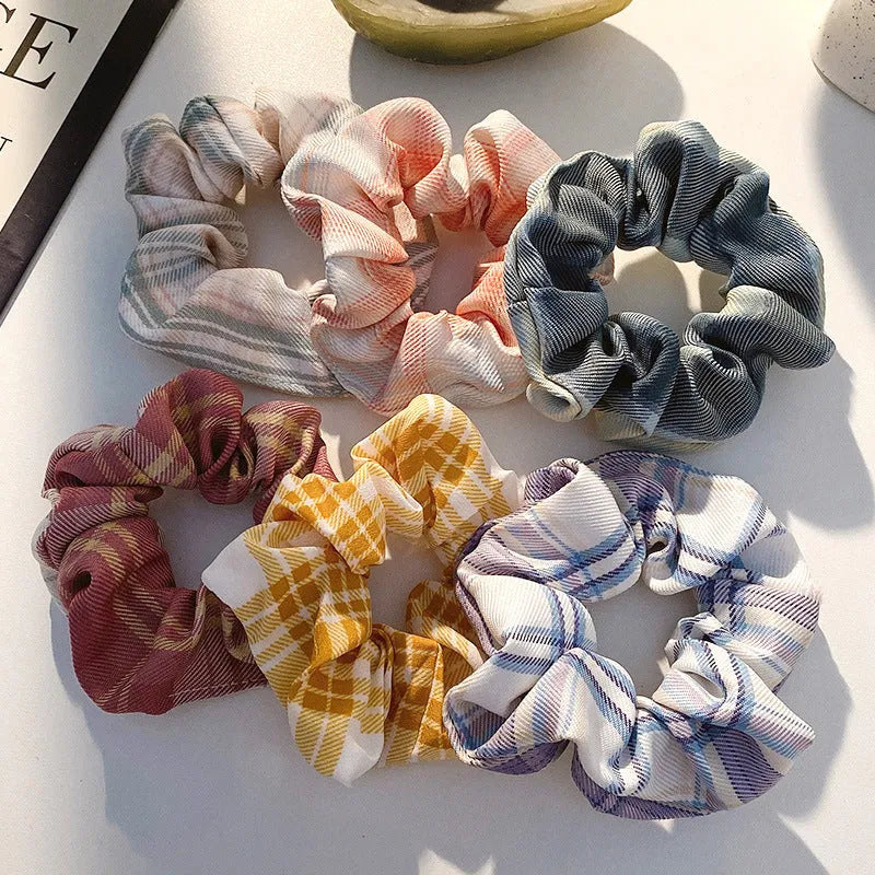 20-piece children's hairpin set with small intestine hair rings and large intestine head ropes in autumn colours