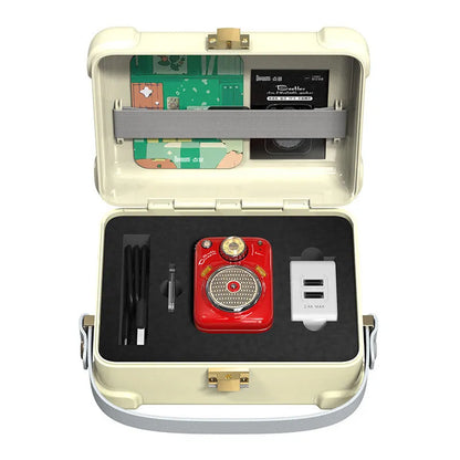 Compact FM Four in One Bluetooth Speaker and Smart Radio in choice of four colours