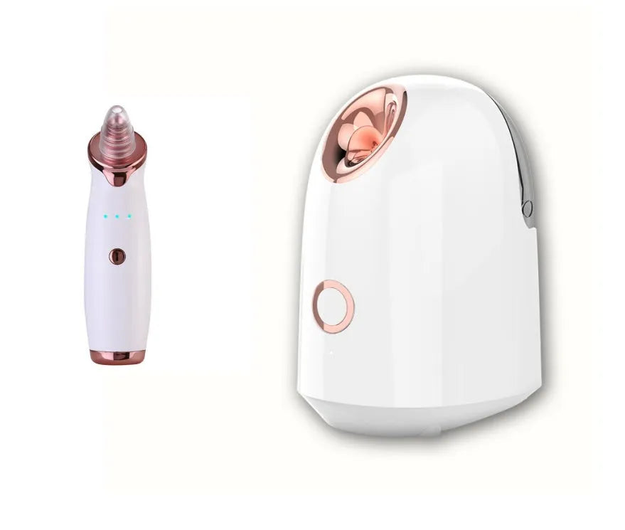 White 220V 280W steam facial spray hydration apparatus with 150ml tank and thermal mist