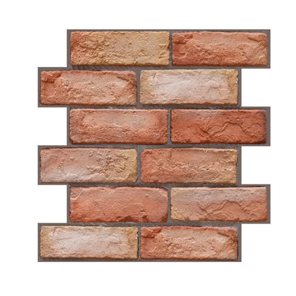 Brick wallpaper self-adhesive sticker for kitchen and bathroom walls, moisture-proof and oil-proof