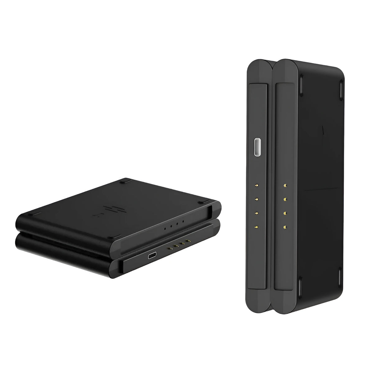Detachable wireless charging stand in white or black with 9V output, 1200mA current and indicator light.