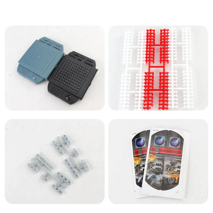 Children's tabletop battle toy with ships and grid board for two-player strategy game