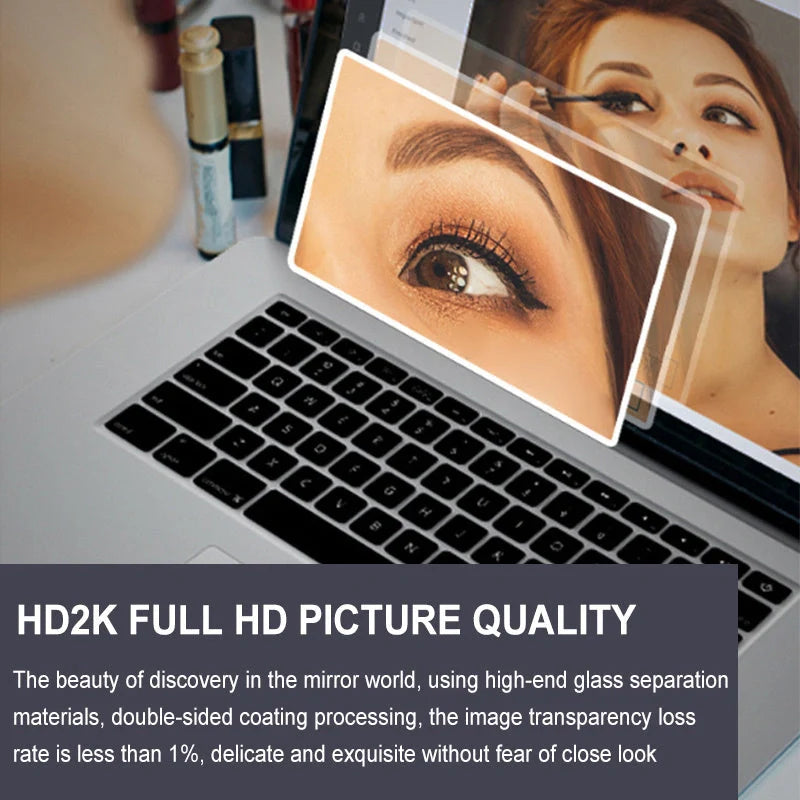 2K Auto Focus Web Camera with built-in beauty light for PC laptop