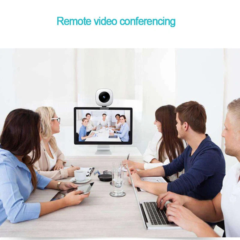 2K Auto Focus Web Camera with built-in beauty light for PC laptop