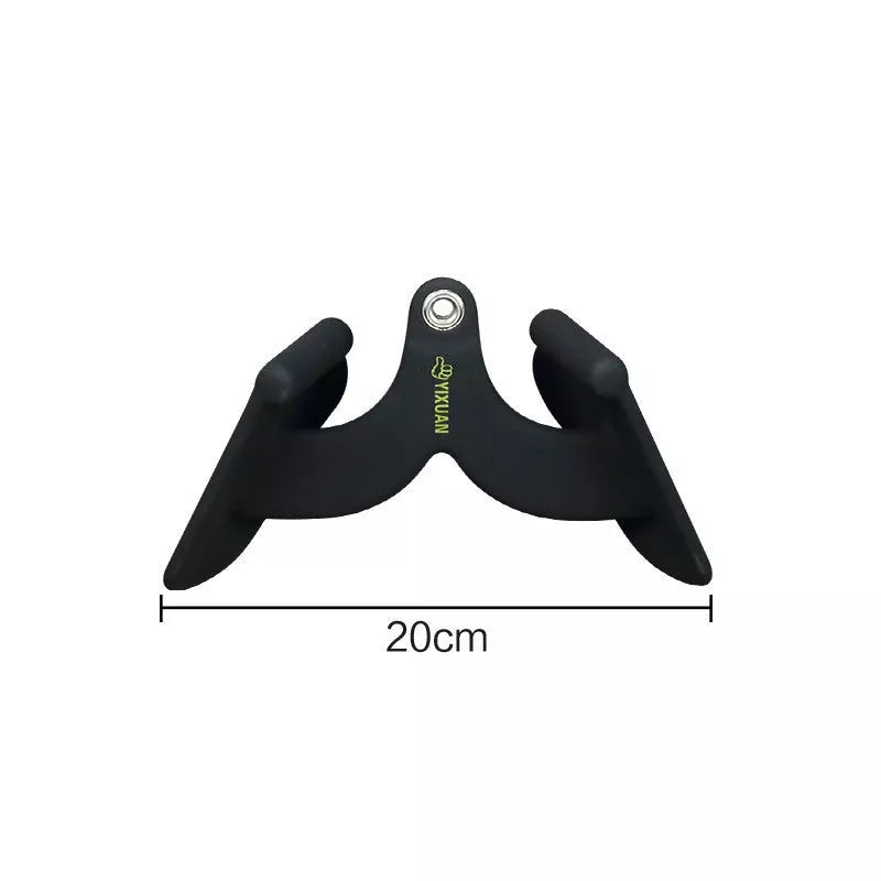 Steel fitness training pole with plastic coated grip for rowing and low pull exercises