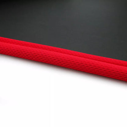 Extra thick non-slip yoga mat in black, blue, pink, or purple, ideal for beginners and professionals