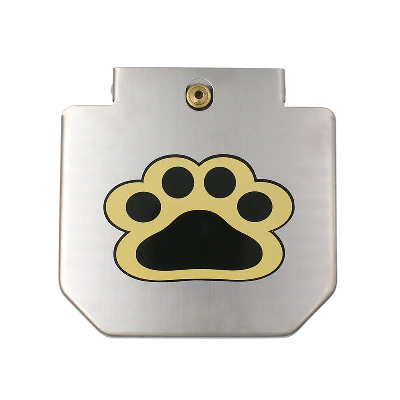 Stainless steel pet water dispenser with paw-activated mechanism