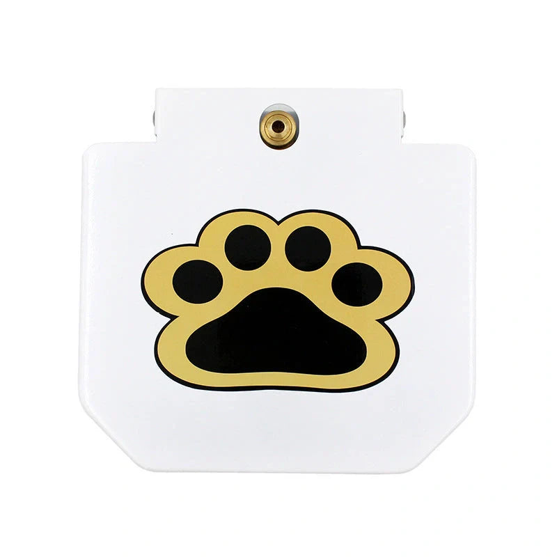 Stainless steel pet water dispenser with paw-activated mechanism