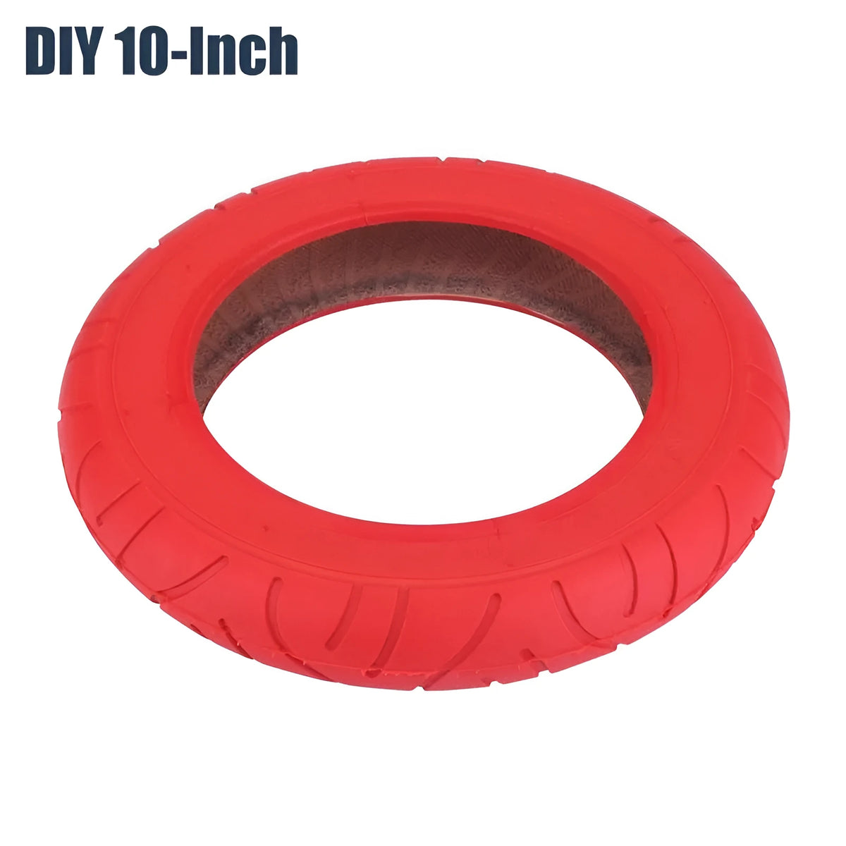 Red pneumatic tyre for Xiaomi electric scooter, single replacement part for M365 models