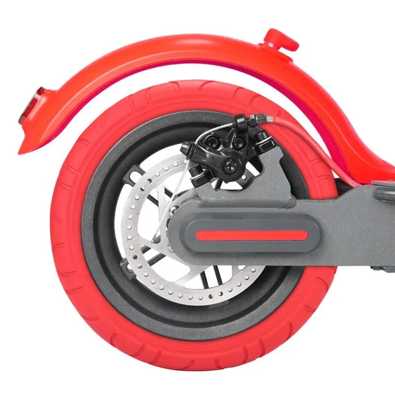 Red pneumatic tyre for Xiaomi electric scooter, single replacement part for M365 models